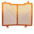 Httmt- Us-gzsp-k7-003-org- Aluminum Radiator Guard Grille Protector Cover Orange Compatible With Duke 790 18-19 Tz