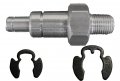 Peterbilt 389 388 Cable And Spring Stud Bolt Replaces N9382001 1321315-as Steel Hex Head 2 46 In Long Silver Finish 