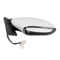 Right Power White Door View Mirror For Hyundai Sonata 2011 2012 2013 2014 Heated With Turn Signal Lamp Part 87620-3q110 