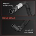 A-premium Power Steering Hose Pressure Line Assembly Compatible With Ford Flex Taurus Taurus X Lincoln Mks Mercury Sable Pump