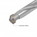 Uxcell Cemented Carbide Twist Drill Bits 15mm Metal Cutter For Stainless Steel Copper Aluminum Zinc Alloy Iron 2 Pcs