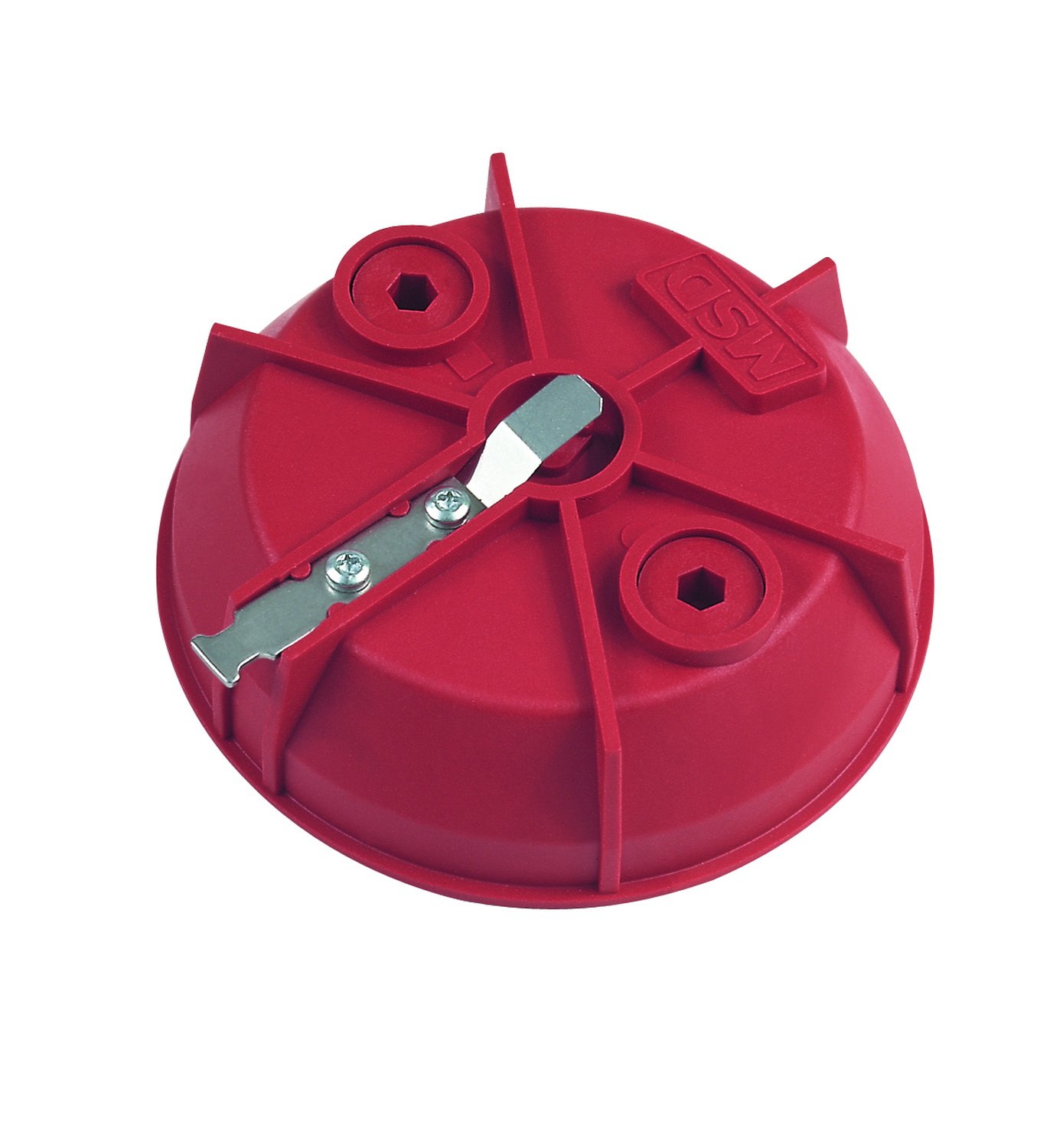 7424 Red Rotor For Pro Cap Distributor Low Resistance Brass Resist Carbon Tracking