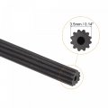 Uxcell Screen Spline 12m 39 37ft Length Pvc Sealing Strip Window Retainer 3 5mm Od Black
