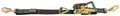 Allstar Performance All10196 2 X 8 Heavy Duty Twist Hook Tie-down With Built-in Axle Strap 