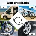 X Autohaux 31 Tire Inflator Air Pump Hose Adapter Extension Locking Chuck Tube Connection For Standard America Valve With