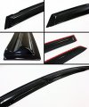 Jdm 3d Style Smoked Window Visor Vent Shade For 2010-2015 Toyota Prius Zvw30