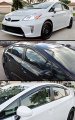 Jdm 3d Style Smoked Window Visor Vent Shade For 2010-2015 Toyota Prius Zvw30