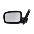 Door Mirror For Gmc Canyon 2004 2005 2006 2007 2008 Black Plastic Housing Manual Non Powered Replacement 10386573 15246904 