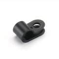 Baomain 1 4 Inch R-type Cable Clamp Uc-1 Black Pack Of 100