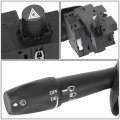 Factory Style Multi-function Combination Switch Assembly Compatible With Dodge Dakota Durango 2001-2004 Driver Left Side Black