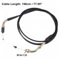 X Autohaux Throttle Cable Replacement Motorcycle Universal Fit For 50cc 70cc 90cc 110cc 125cc 250cc Atv Quad Go Kart Mini Pit