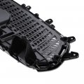 G-plus Front Upper Grille Replacemet Chrome Black Compatible With 2017 2018 2019 Buick Encore