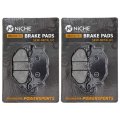 Niche Brake Pad Set For Yamaha Yzf R3 1wd-25805-00-00 Front Semi-metallic 2 Pack