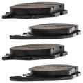 Niche Brake Pad Set For Yamaha Yzf R3 1wd-25805-00-00 Front Semi-metallic 2 Pack