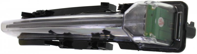 Driver Side Parking Light For 2010 To 2019 Ford Taurus Clear Polycarbonate Lens Halogen Assembly Fo2520187