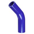 1 Pcs 32-35mm 26 -1 38 Id 102mm 4 02 Length 45 Degrees Blue Car Silicone Hose Coolant Universal 