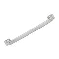 5 Pack Rok Hardware 6-5 16 160mm Hole Industrial Square Style Brushed Nickel Kitchen Vanity Dresser Cabinet Pull Handle 7-5 32 