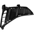Front Lower Bumper Trim Passenger Side For Hyundai Sonata 2020 2021 2022 Painted Black Replacement Hy1039162 865c2l0400
