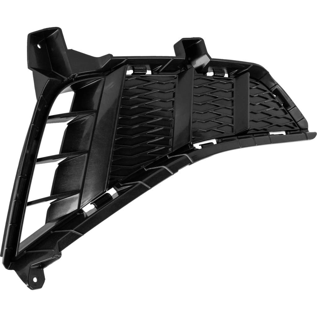 Front Lower Bumper Trim Passenger Side For Hyundai Sonata 2020 2021 2022 Painted Black Replacement Hy1039162 865c2l0400