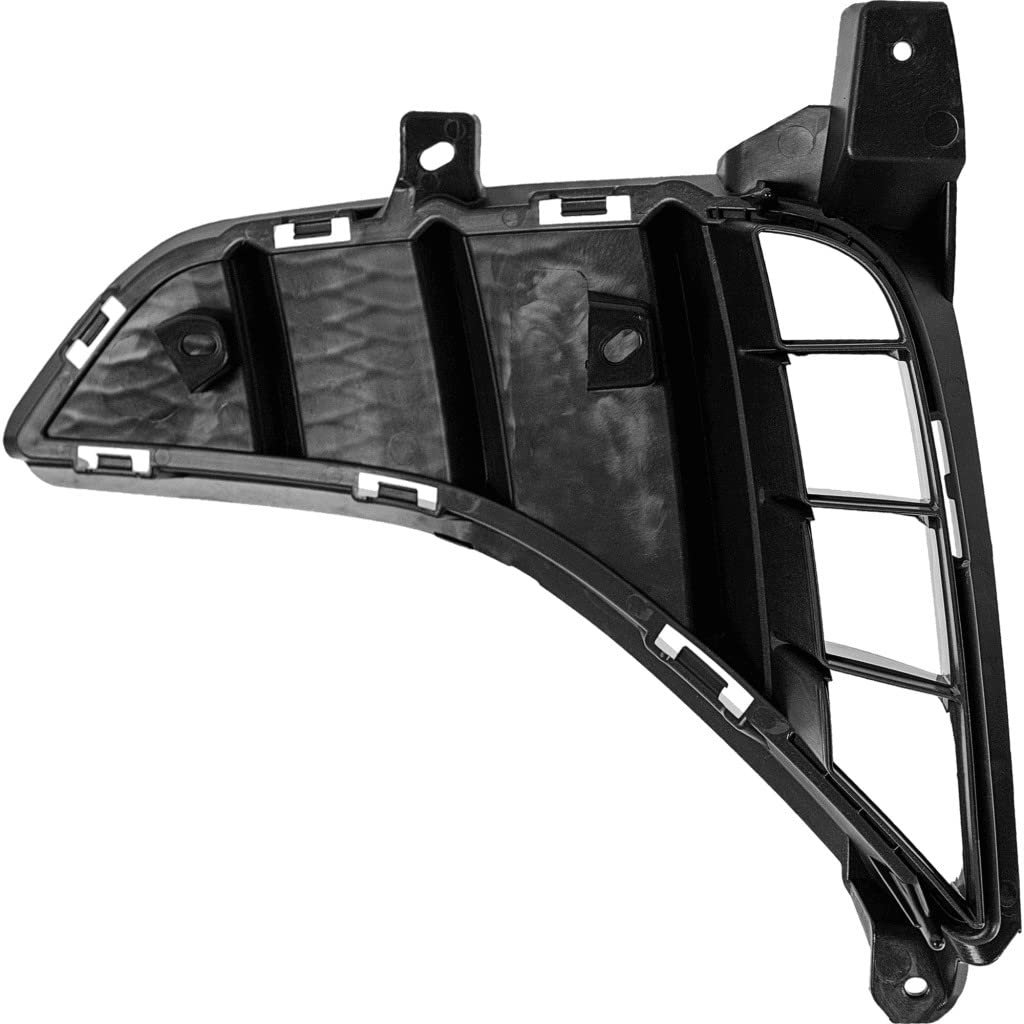 Front Lower Bumper Trim Passenger Side For Hyundai Sonata 2020 2021 2022 Painted Black Replacement Hy1039162 865c2l0400