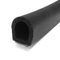 Water And Weather Resistant Adhesive Back Closed Cell Sponge Rubber Seal Black 11 16 Height 9 Backing 10 Ft 