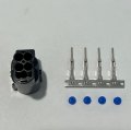Connector Terminals And Seals For Wpt 1012 9u2z 14s411 Pa Windshield Wiper Motor Radio Amplifier 4 Pole Male Sealed System