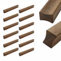 Tsnamay Drawer 7 08 180mm Solid Pulls Walnut Kitchen Wardrobe Cabinet Hardware Pull Handle With Screw 12pcs 