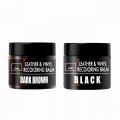 Aaskuu 2pcs Leather Recoloring Balm Black Dark Brown Restores Conditions And Repairs Color On Faded Scratched Couches Sofas Car 