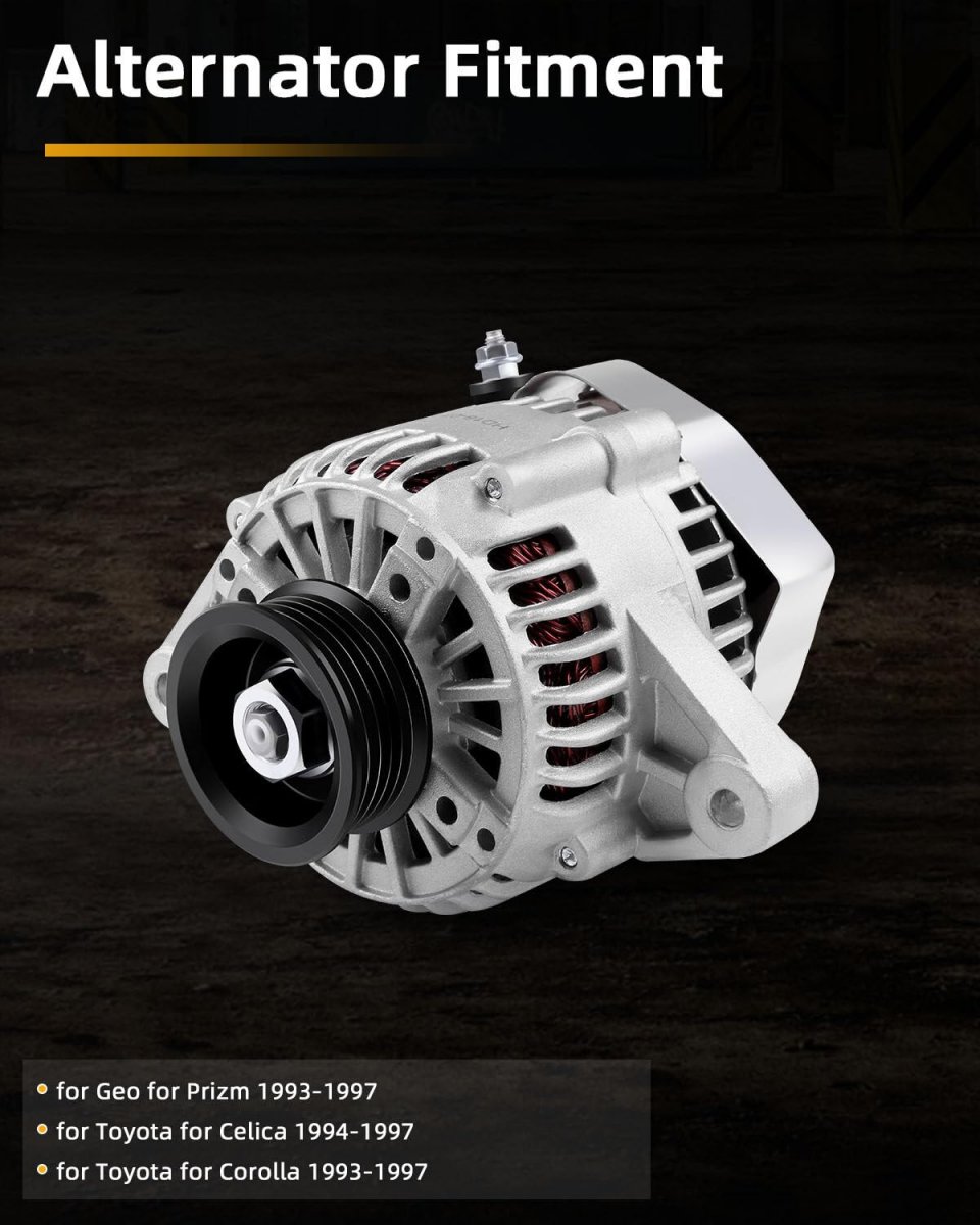 Alternator 13482 Fit For Geo Prizm Toyota Corolla 1993 1994 1995 1996 1997 Automotive Replacement Alternators