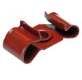 Brake And Fuel Line Double Clip With Rivet Red For Gm Models 1967 To 1970 1pc Part Number Clp114 
