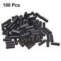 Uxcell Nylon Round Spacer Washer 4 2mm Id 7mm Od 20mm Height For M4 Screws Black 100pcs