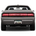 Ipick Image Made For Dodge Challenger Shaker Black Real 3k Carbon Fiber Glossy Finish License Plate Frame