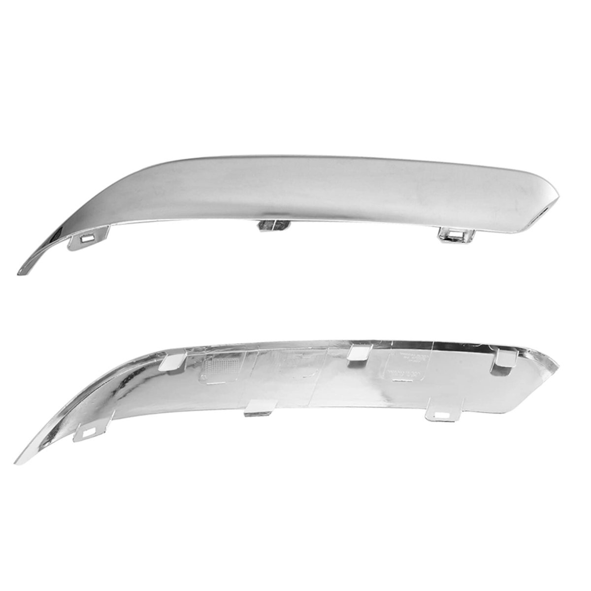 Front Bumper Trim Set For 2005 2006 2007 2008 2009 2010 300 5 7l 2 Pieces Left Right Light Bar Chrome Plastic Replacement