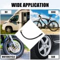 X Autohaux 10 Tire Inflator Air Pump Hose Adapter Extension Locking Chuck Tube Connection For Standard America Valve With