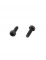 Uxcell M2 X 6mm Nylon Phillips Cross Pan Head Machine Screws Black 50 Pcs