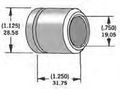 Harddrive 339291 3 4 X1 25 Axle Spacer Zinc 40915-94 