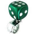 Abfer Steering Wheel Spinner Car Suicide Knob Dice Power Handle Ball Green Knobs For Vehicles 
