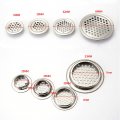 Round Air Vent Stainles Steel Ventilation Grille Cover For Bathroom Home Office Kitchen 53mm 10pcs