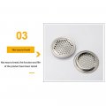 Round Air Vent Stainles Steel Ventilation Grille Cover For Bathroom Home Office Kitchen 53mm 10pcs
