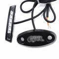 Httmt- Led Mirror Block Off Base Plate Compatible With Cbr 600 F4 F4i 900 Rr 929 954 1000rr P N Mt222-008a-cbr
