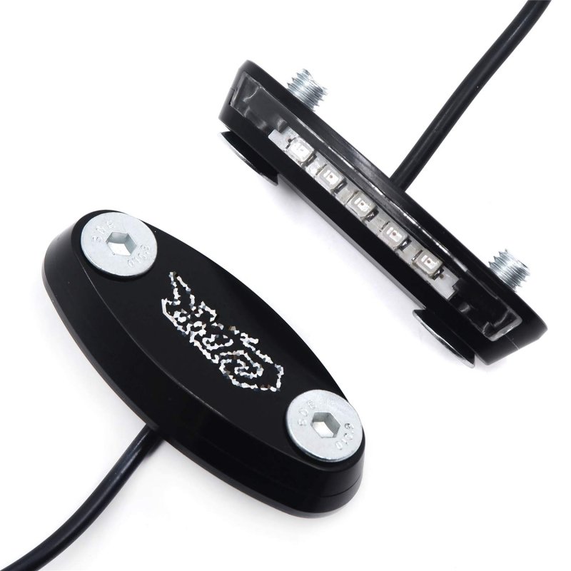 Led Mirror Block Off Base Plate For Honda Cbr 600 F4 F4i 900 Rr 929 954 1000rr Fireblade Billet Aluminum With Logo Black
