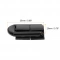 Uxcell 5pcs Toggle Catch Lock 0 98 X 79 Lxw Zinc Alloy Hasp Latch Clasp For Jewelry Box Wooden Case Toolbox Black
