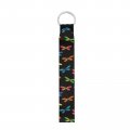 Tongluoye Colorful Dragonflies Keychain Wristlet For Women Portable Trendy Lanyards Keys Soft And Comfortable To Touch Suitable