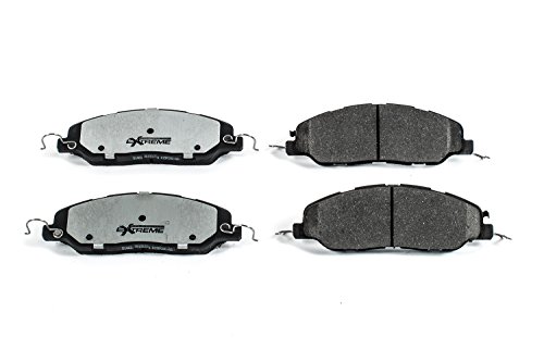 Z26-1463 Performance Carbon Fiber Ceramic Front Brake Pads For Ford Mustang 2011 To 2014 With Installation Hardware