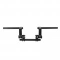 Innoglow 7 8 Motorcycle Handlebar Adjustable Steering Handle Bar Set Kit System 22mm Fit For Most 125cc Scooter