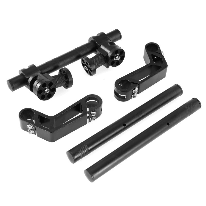 Innoglow 7 8 Motorcycle Handlebar Adjustable Steering Handle Bar Set Kit System 22mm Fit For Most 125cc Scooter