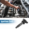 Uxcell Car Ignition Coil Replacement No 9008019015 Plastic Metal Gray For Toyota Matrix 2003-2006 Pontiac Vibe