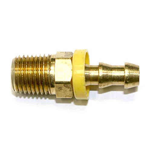 Interstate Pneumatics Fl1 4 Inch Mpt X 1 Male Push-lock Barb