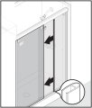 Universal Clear Polycarbonate U Channel With Soft Vinyl Bulb Seal For 5 16 In 3 8 And 1 2 Glass 73 Long Agt4305-73