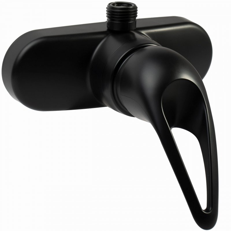 Dura Faucet Single Lever Rv Shower Matte Black